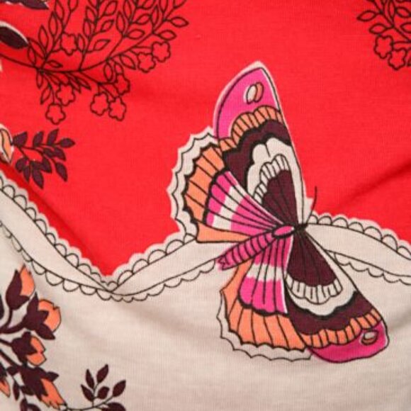 Free People 3/4 Sleeve Road To Discovery Butterfly Top ASO Alex Russo - Picture 7 of 12